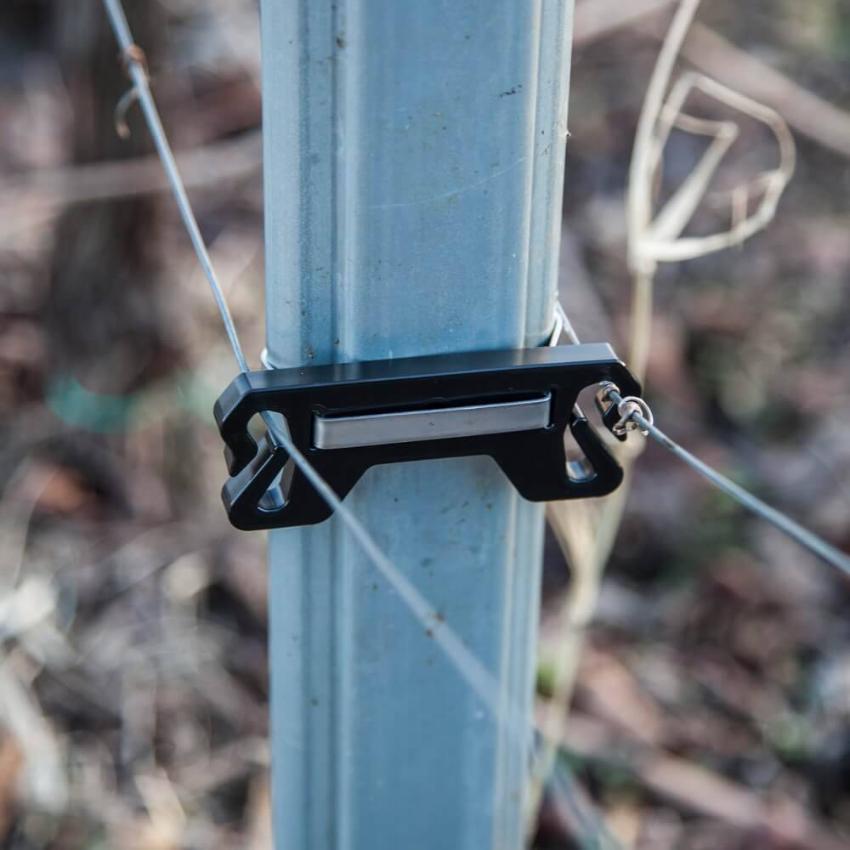 Soporte de plástico para poste